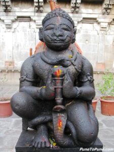 Garuda at Sidheshwar Temple Newasa