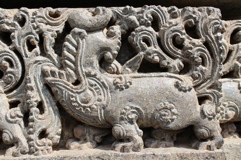 Makara at Somnathpura Temple