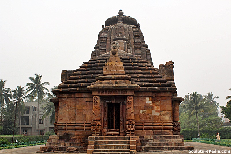 Rajarani Temple Front View SculpturePedia Rajarani Temple Front View