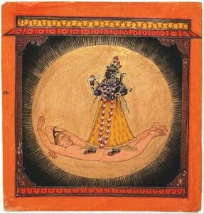 Bhadrakali within the Rising Sun