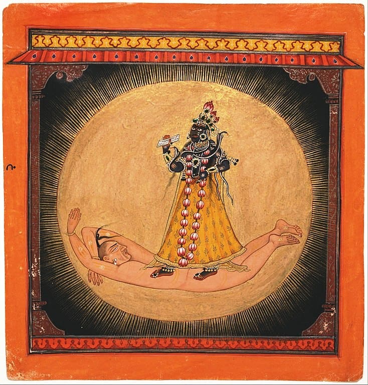 Bhadrakali within the Rising Sun