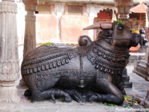 Nandi at Siddheshwara Temple - Toka