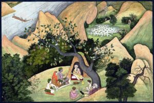 Rama Sita and Lakshman at the Rishi Bharadwaj ashram SculpturePedia Rama Sita and Lakshman at the Rishi Bharadwaj ashram