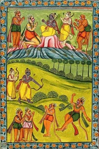 Ramakillsvali SculpturePedia Rama kills vali