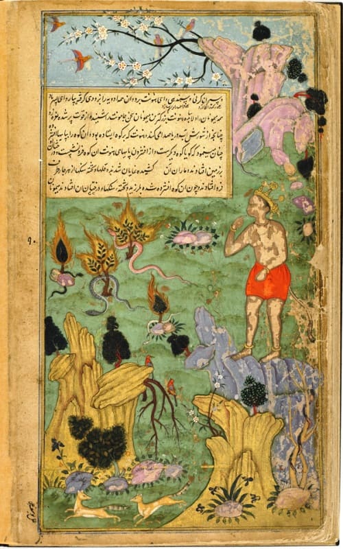Hanuman goes to the Himalayas to find the four healing plants