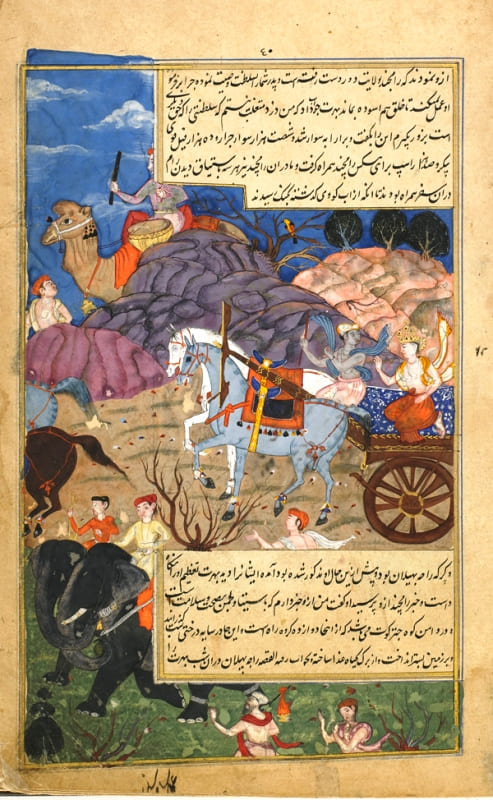 BharatasetsouttofindRama SculpturePedia Bharata sets out to find Rama