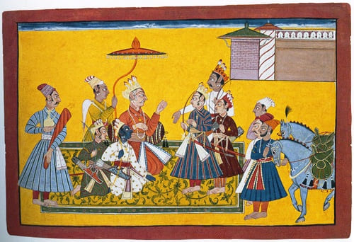 Dasharatha four sons