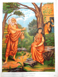 Durvasa Angry on Shakuntala