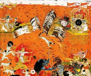 Rama Lakshmana and Ravana yuddha