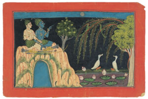 Rama remembering Sita at the Advent of Autumn SculpturePedia Rama remembering Sita at the Advent of Autumn
