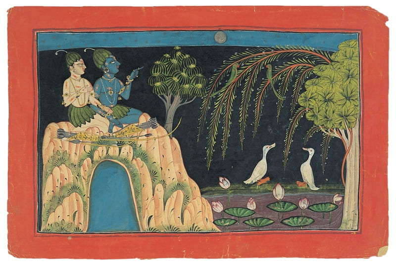 Rama remembering Sita at the Advent of Autumn