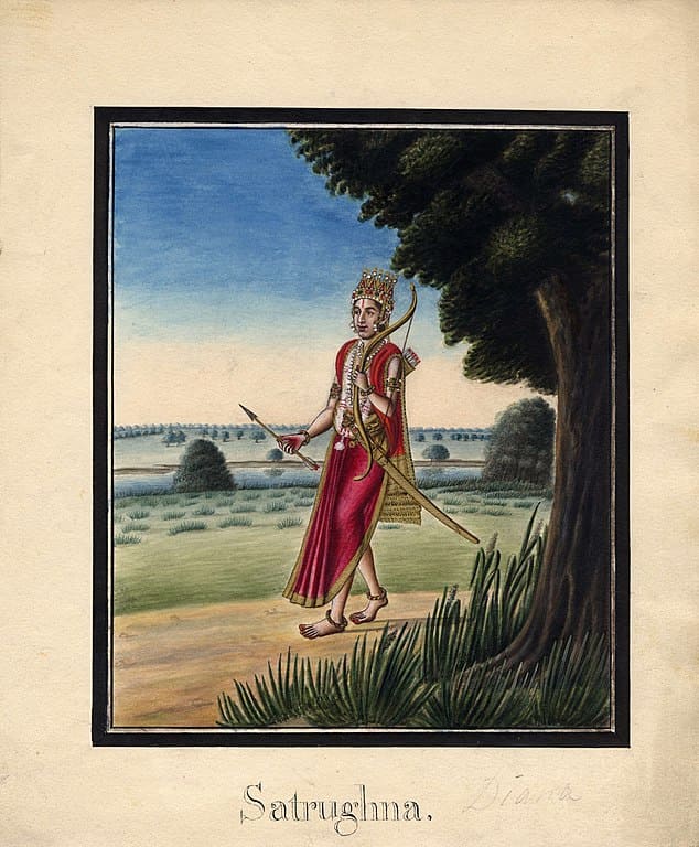 Satrughna or Shatrughna the youngest brother of Rama
