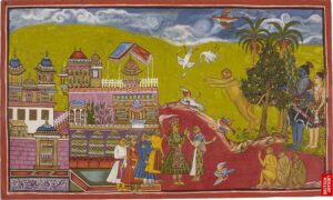 SugrivaroarsouthischallengetohisusurpingbrotherBali SculpturePedia Sugriva roars out his challenge to his usurping brother Bali