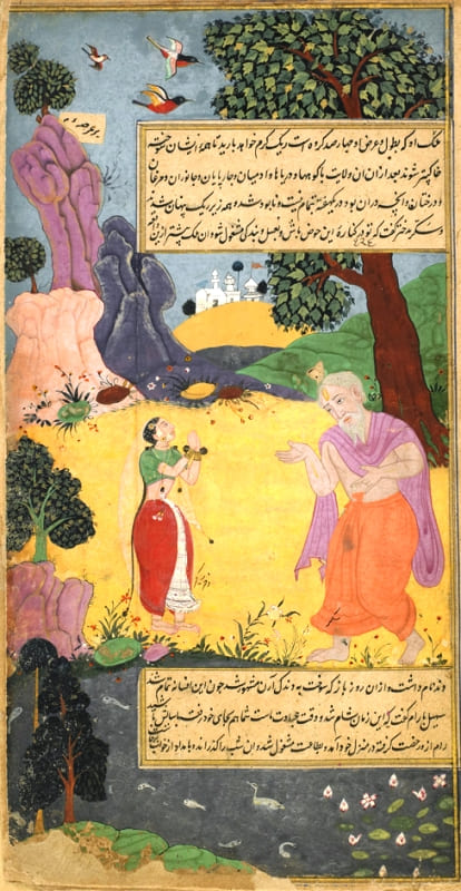 Sukracarya advises his daughter Aruja