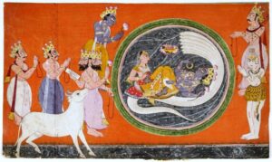 The Adoration of Cosmic Vishnu