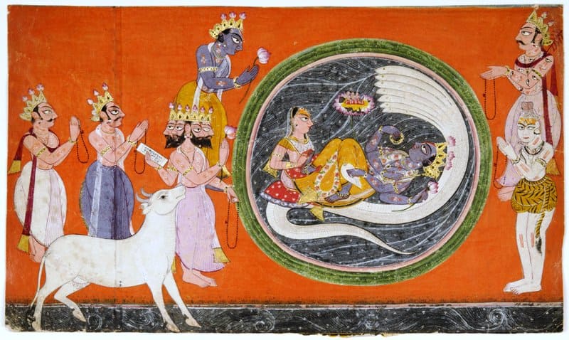 The Adoration of Cosmic Vishnu