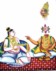 Krishna kills Shishupala
