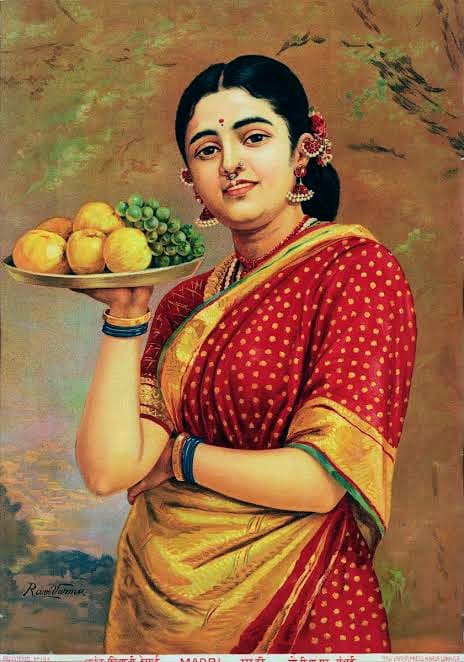 MadriRajaRaviVarmaPrint SculpturePedia Madri