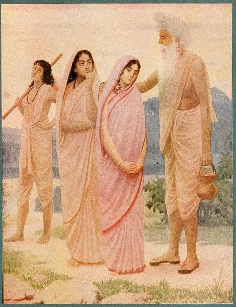 Rishi Kanva had brought up Shakuntala as his own daughter