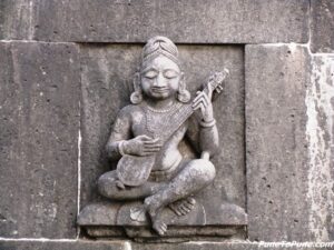 Veena Player on the Shikhara of Siddheshwara Temple