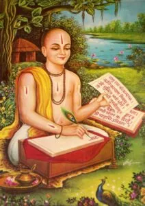 TulsidascomposinghisfamousAvadhiRamcharitmanas SculpturePedia Tulsidas composing Avadhi Ramcharitmanas