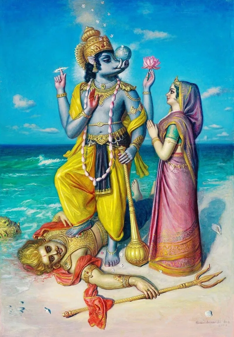 Varaha rescue Bhumi